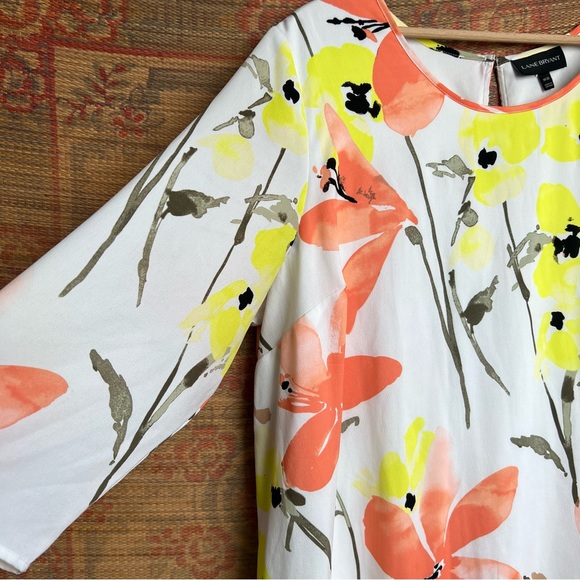 Lane Bryant • Spring Floral Retro Style Dress - Picture 4 of 8